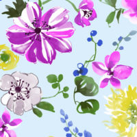 030005 Flower (花柄)