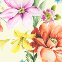 034139 Flower (花柄)