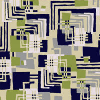 025845 Geometric (幾何柄)