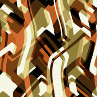 029345 Geometric (幾何柄)