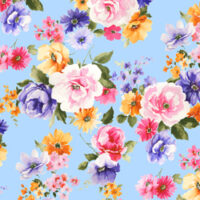 031701 Flower (花柄)