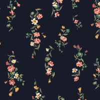 033198 Small flower (小花柄)