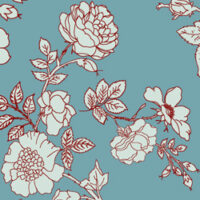 029404 Flower (花柄)