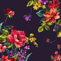 034491 Flower (花柄)