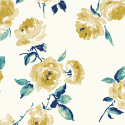 Flora様 029878 Flower (花柄) - プリントデザイン販売サイト