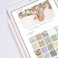 花柄を追加いたしました